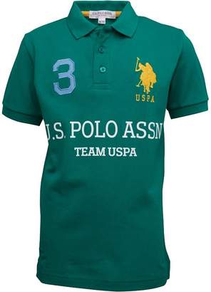 U.S. Polo Assn. Boys Vero Polo Ultra Green