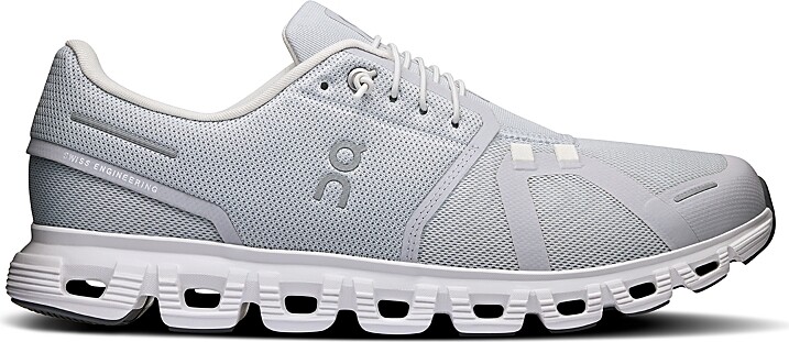 On Men's Cloud 6 Sneakers in Glacier