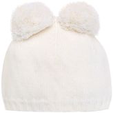 Thumbnail for your product : Il Gufo Knitted Blend Wool Hat W/ Pompoms