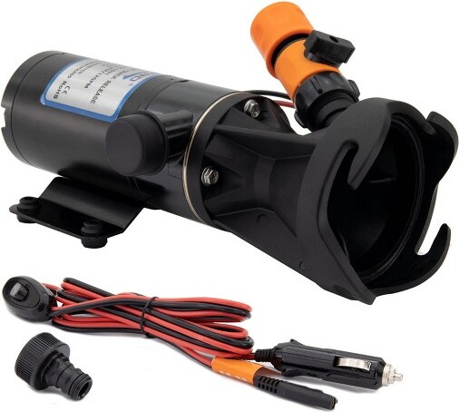 Recaro RecPro12VoltRVMaceratorPump,Portable12GPMSewageWasteGrinderDumpPump