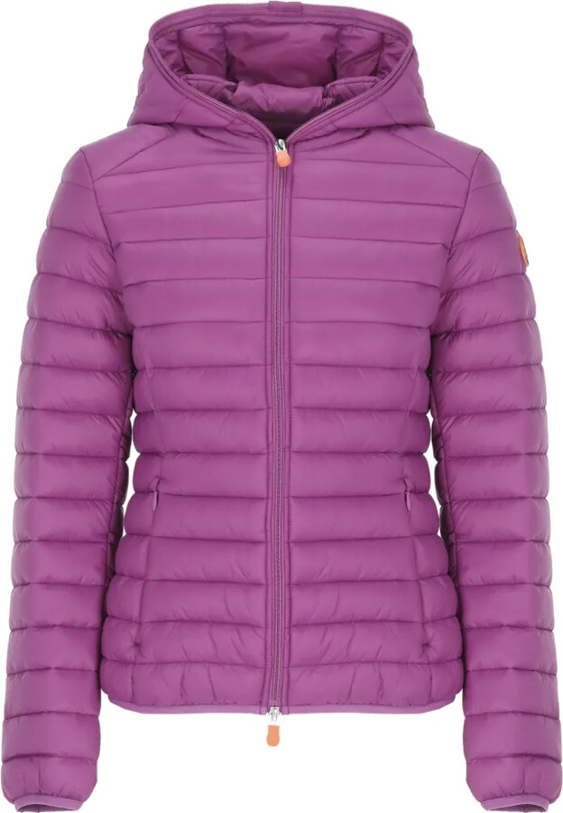 Save The Duck Logo-Patch Padded Jacket