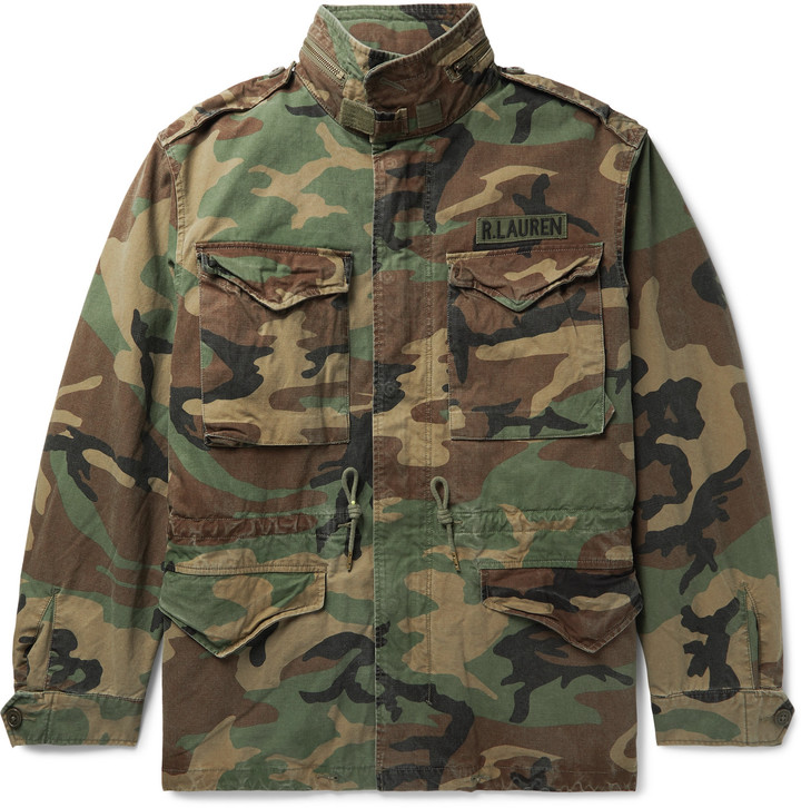 ralph lauren army fatigue jacket