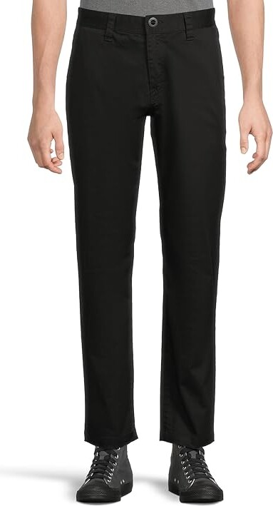 Volcom Frickin Modern Stretch Pants Men's Casual Pants Black : 36 32, Cotton/Polyester/Elastane