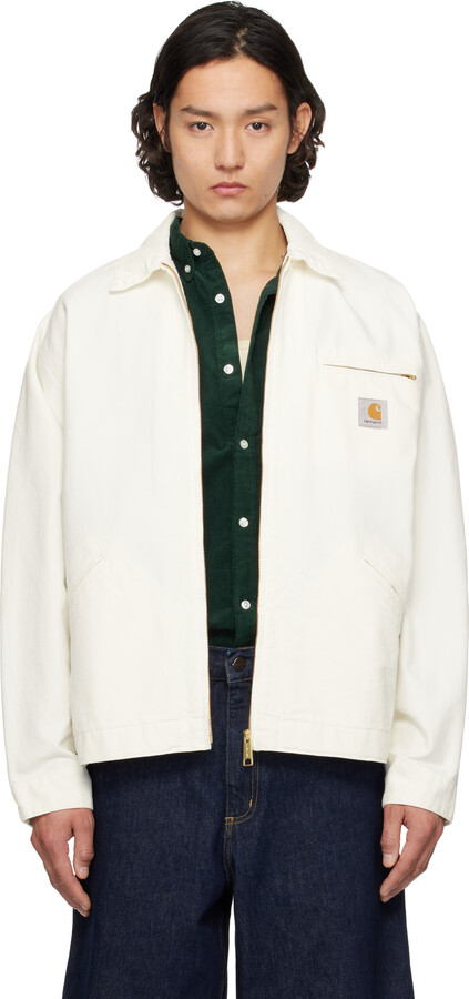 Carhartt Work In Progress White OG Detroit Jacket
