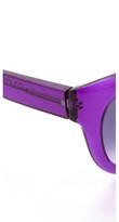 Thumbnail for your product : Courreges Oversized Sunglasses