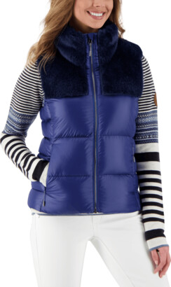 Womens Navy Down Vest | Shop the world's largest collection of 