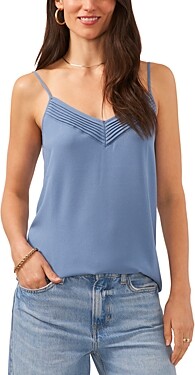 1 STATE Pintucked V Neck Cami