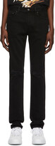 Thumbnail for your product : Givenchy Black Destroyed Slim-Fit Jeans