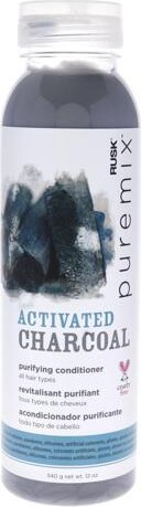 Rusk Puremix Activated Charcoal Purifying Conditioner by for Unisex - 12 oz Conditioner