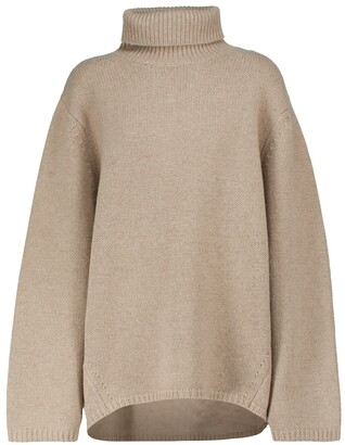 TotÃªme Turtleneck wool and cashmere sweater - ShopStyle