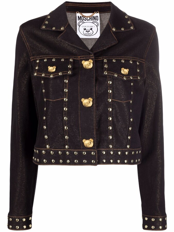 moschino cropped jacket