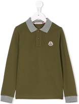 Thumbnail for your product : Moncler Kids long sleeve polo shirt