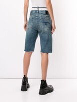 Thumbnail for your product : R 13 Ollie knee-length shorts