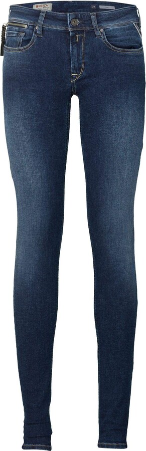 Replay Women's Luz Coin Zip Skinny Jeans - ShopStyle