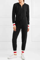 Thumbnail for your product : Madeleine Thompson Amara Hooded Cashmere Jumpsuit - Black