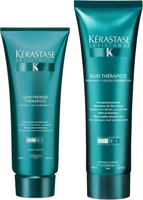 Kérastase Resistance Therapiste Bain (250ml) and Conditioner (200ml)