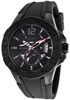 Thumbnail for your product : GUESS Men's Black Dial Black Rubber