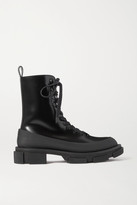 Thumbnail for your product : both Gao Rubber-trimmed Glossed-leather Platform Boots