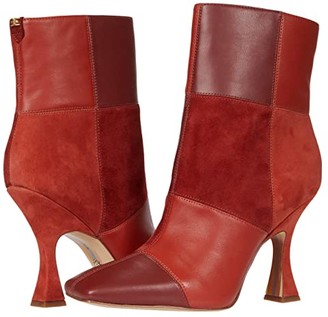 sam edelman red suede boots