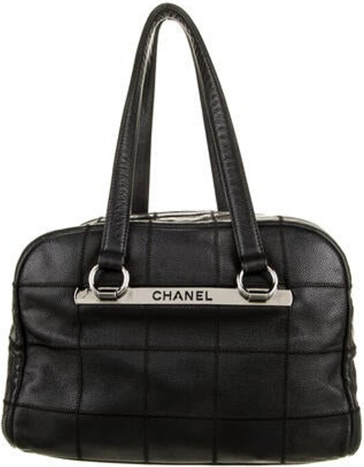 Chanel Medium LAX Square Quilt Bowler Bag - ShopStyle