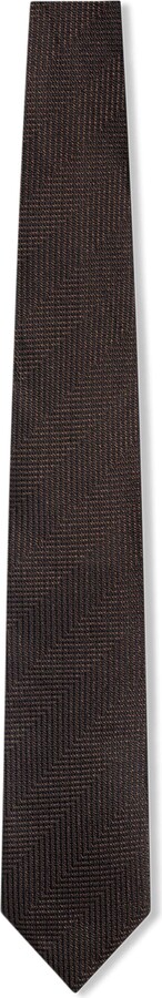 Tom Ford Silk Herringbone Tie