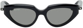Thumbnail for your product : Balenciaga Grey Cat-Eye Sunglasses
