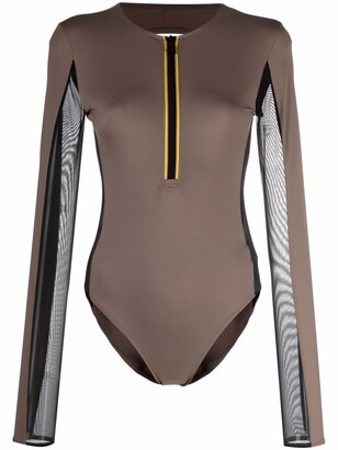 K-WAY R&D Zip-Up Long-Sleeved Performance Body