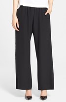 Thumbnail for your product : eskandar Lightweight Silk Crepe Trousers