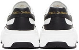 Thumbnail for your product : Dolce & Gabbana White and Black Daymaster Sneakers