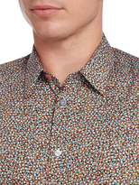 Thumbnail for your product : Paul Smith Men's Micro Marble Print Shirt