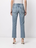 Thumbnail for your product : Frame Ripped Slim-Fit Jeans