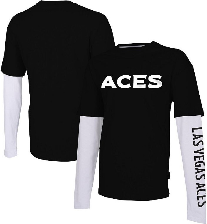 Unisex Stadium Essentials Black Las Vegas Aces Spectator Long Sleeve T-Shirt