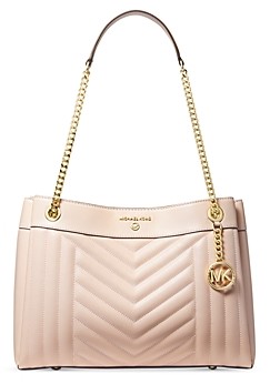 michael kors white and gold purse