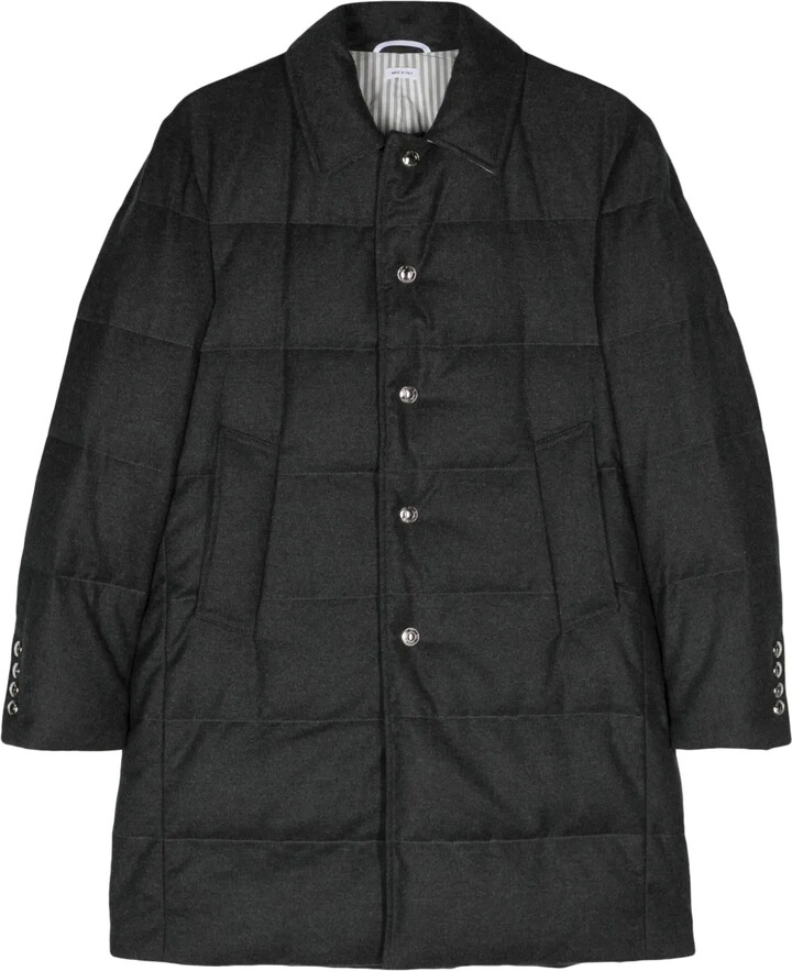 Thom Browne Single-Breasted Down Coat