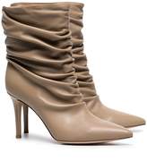 Thumbnail for your product : Gianvito Rossi nude cecile 85 leather boots