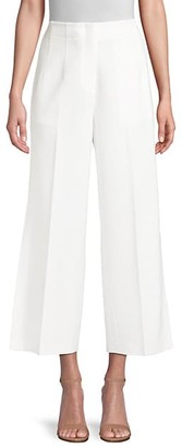Lafayette 148 New York Downing Side-Slit Cropped Pants