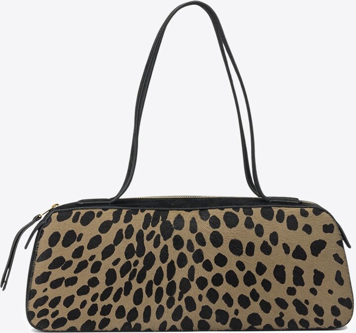 KHAITE Simona Animal-Print Shoulder Bag