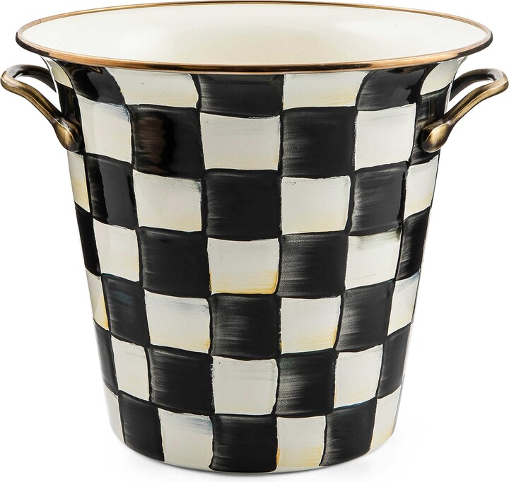 Mackenzie Childs MacKenzie-Childs Courtly Check Wine Cooler