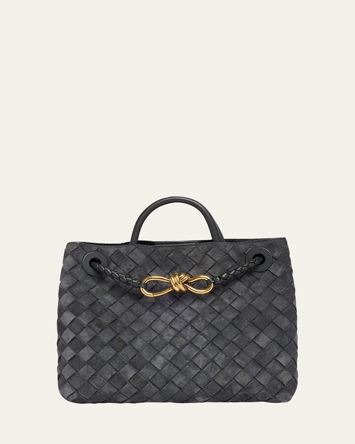 Bottega Veneta Small Andiamo Suede Tote Bag
