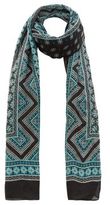 Thumbnail for your product : New Look Teal Aztec Print Scarf