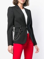 Thumbnail for your product : DSQUARED2 Side Chain Fitted Blazer