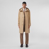 Thumbnail for your product : Burberry Cotton Gabardine Hooded Car Coat