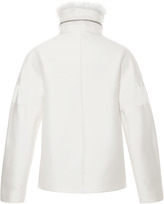 Thumbnail for your product : Giambattista Valli Fox Collared Silk-Blend Jacket