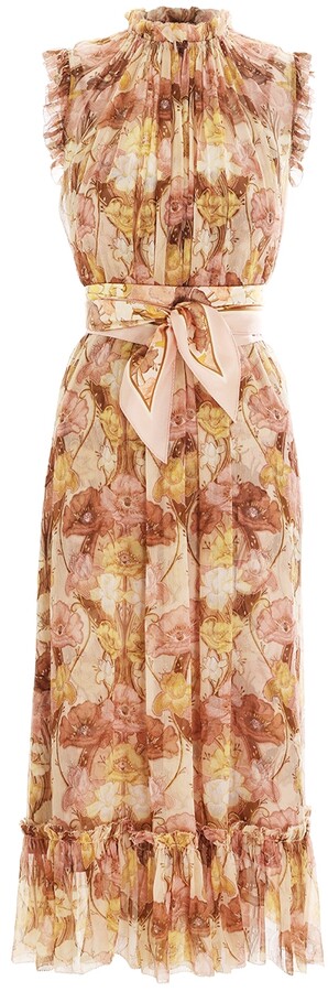 zimmermann mercer flutter dress