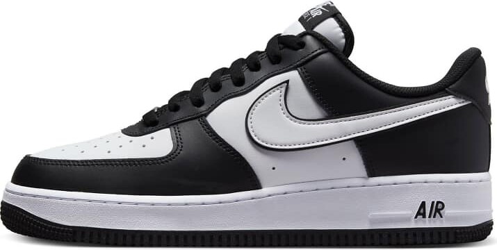 Nike Air Force 1 sneakers in black and white