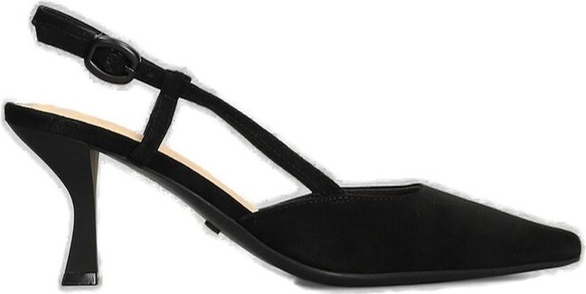 Marc Ellis Slingback Pointed Toe Pumps