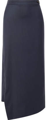 Vivienne Westwood Serge Wool Maxi Skirt - Navy