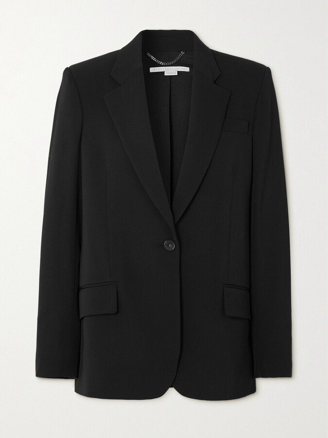 ジャケット Stella Mccartney Embroidered Wool Blend Blazer Stella Mccartney Embroidered birds wool blazer | 453830SFB181000