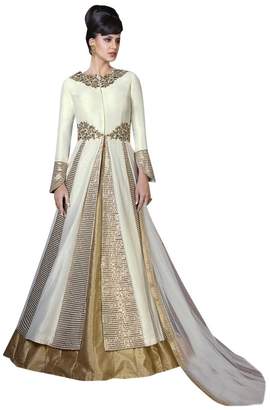 SHRI BALAJI SILK & COTTON SAREE EMPORIUM Bollywood Festival Collection Gown Anarkali Salwar Suit Ceremony Punjabi 320
