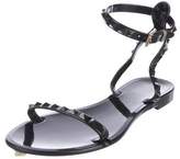 Thumbnail for your product : Valentino Rubber Rockstud Sandals
